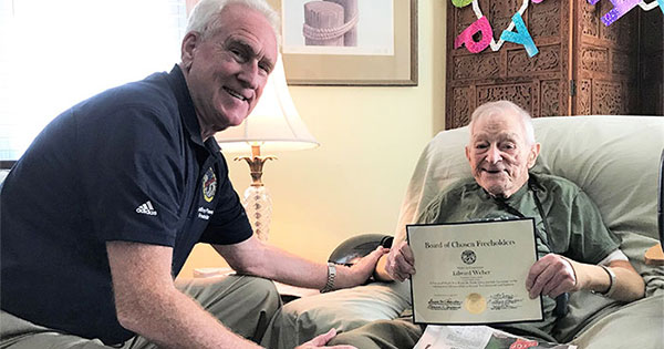 Angelic Health Blog - 100-year-old WWII Vet Takes Life In Stride